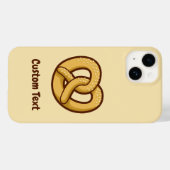 プレッツェルアイコン Case-Mate iPhoneケース (裏面 (横))