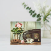 プレッツェルティーバラクロックポストクロッシング ポストカード (スタンド正面)