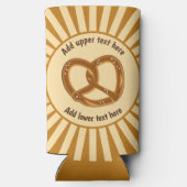 プレッツェルバーストノッテッドローフ&2行文字 スリム缶クーラー (裏面)