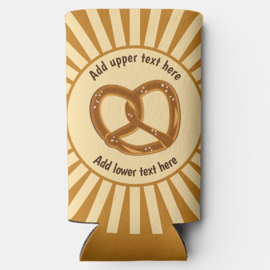 プレッツェルバーストノッテッドローフ&2行文字 スリム缶クーラー (裏面)