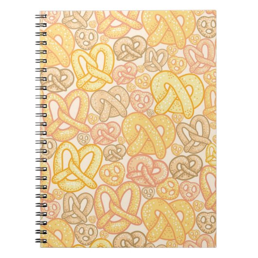 プレッツェルパターン ノートブック (正面)