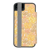 プレッツェルパターン INCIPIO iPhoneウォレットケース (フォリオ裏面)