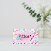 プレッツェル専門のベーカリーのお菓子 B 名刺 (スタンド正面)
