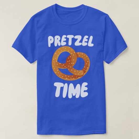 プレッツェル時間 Tシャツ (デザイン正面)