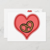 プレッツェル ポストカード (正面/裏面)