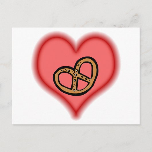 プレッツェル ポストカード (正面)