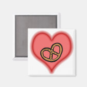 プレッツェル マグネット (正面/裏面)