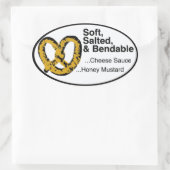 プレッツェル！ 楕円形シール (バッグ)