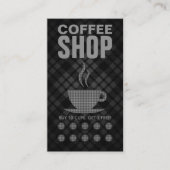 プレッドコーヒーパンチカード ロイヤリティカード (正面)