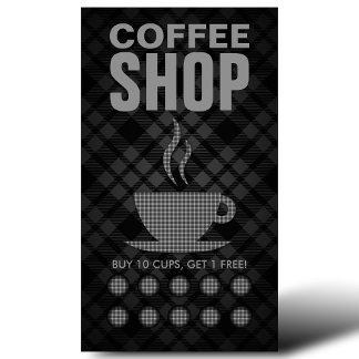 プレッドコーヒーパンチカード ロイヤリティカード