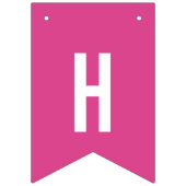 プレッピーなサファリの動物のシルエットの誕生日の旗 バンティングフラッグ (第2の旗)