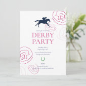 プレッピーなダービーパーティー 招待状 (スタンド正面)