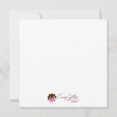 プレッピーな保存日付 セーブザデート (裏面)