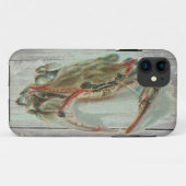 プレッピーな木製の航海のなsteampunkのヴィンテージのカニ Case-Mate iPhoneケース (裏面(横))