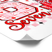 プレッピーなNKバレンタイン 67 六七 ミーム バレンタインD ポスター (角)