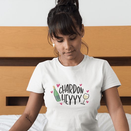 プレッピーシャルドネイ面白い Tシャツ