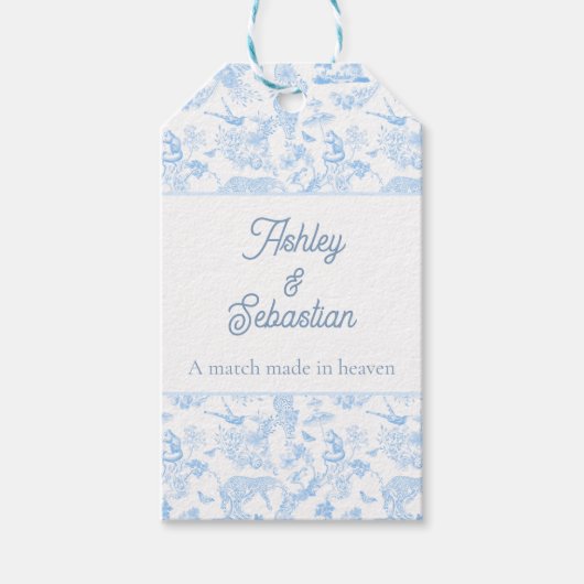 プレッピージャングル シノワズリー トワール ギフトタグ (正面)