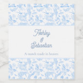 プレッピージャングル シノワズリー トワール ワインラベル (シングルラベル)