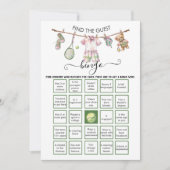 プレッピー テニス ゲスト ビンゴ 招待状 (正面)