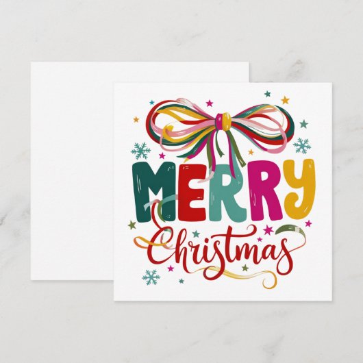 プレッピー メリークリスマス コケッティ ボウ クリスマス (正面/裏面)