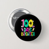 プレッピー 100日 さらに輝く 100日目の学校 缶バッジ (正面&裏面)