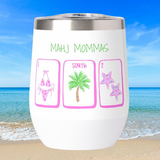 プレッピー MAHJ MOMMAS ビーチ麻雀カスタムデザイン