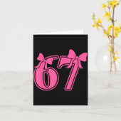 プレッピーNKコケッティーボー lace 67  Six Seven ミーム女性 カード (黄色い花)