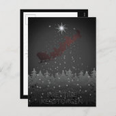 プレティゲカースタンダーゲンクリスマスイブスカイスターズスリー シーズンポストカード (正面/裏面)