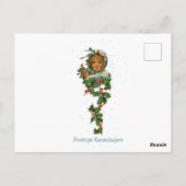 プレティージュケルスタンダーゲンヴィンテージホリーガールブラック ポストカード (裏面)