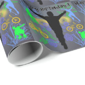 プレティーンの男の子の誕生会の誕生日の包装紙 ラッピングペーパー (ロールコーナー)