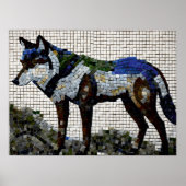 プレデターのパレット： Wolf Mosaic ポスター (正面)