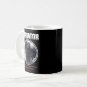 プレデターヴィンテージ必須 コーヒーマグカップ (正面左)