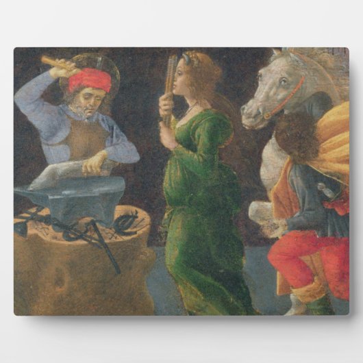 プレデッラパネルの聖エリギウスの奇跡 フォトプラーク (正面)