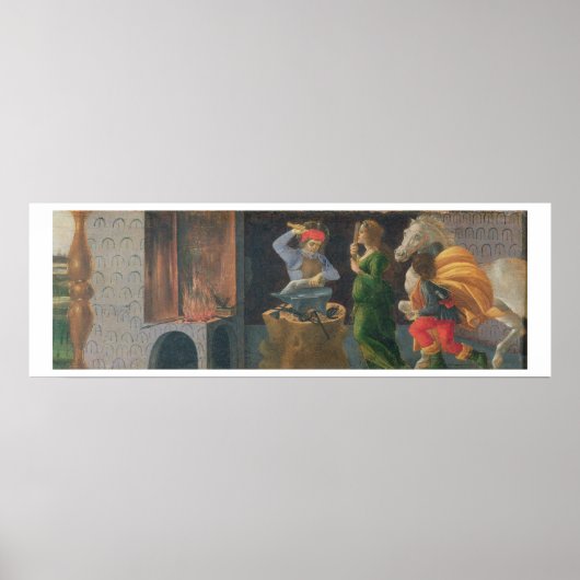 プレデッラパネルの聖エリギウスの奇跡 ポスター (正面)