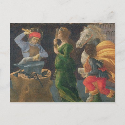 プレデッラパネルの聖エリギウスの奇跡 ポストカード (正面)