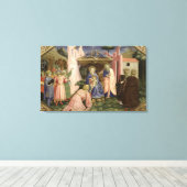 プレデラからマギの崇拝 キャンバスプリント (インサイチュ (ウッドフロア))