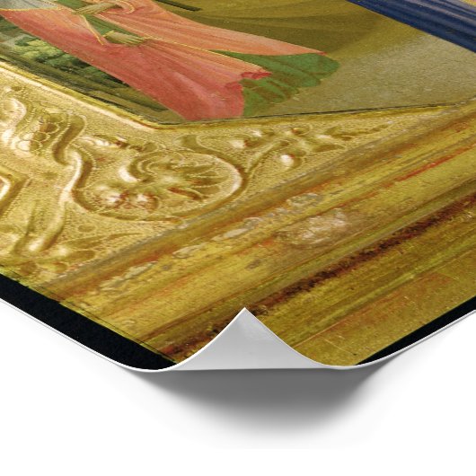 プレデラ受胎告知からの訪問 ポスター (角)