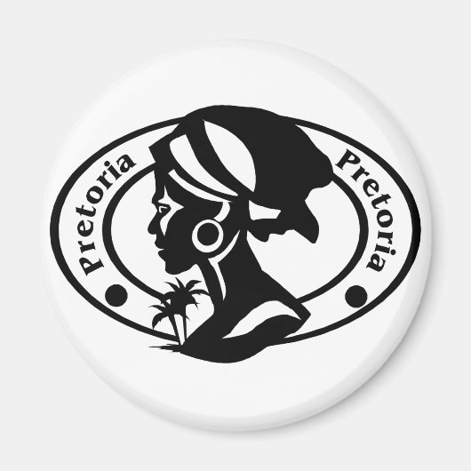 プレトリア切手 マグネット (正面)