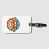 プレトリア南アフリカヴィンテージロゴ ラゲッジタグ (正面横)