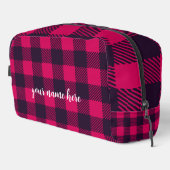 プレドパーソナライズされたトイレタリーバッグ ドップキット (右コーナー)