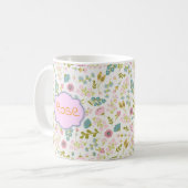 プレノムペルソナリパーソナライズされたゼ名 コーヒーマグカップ (正面左)