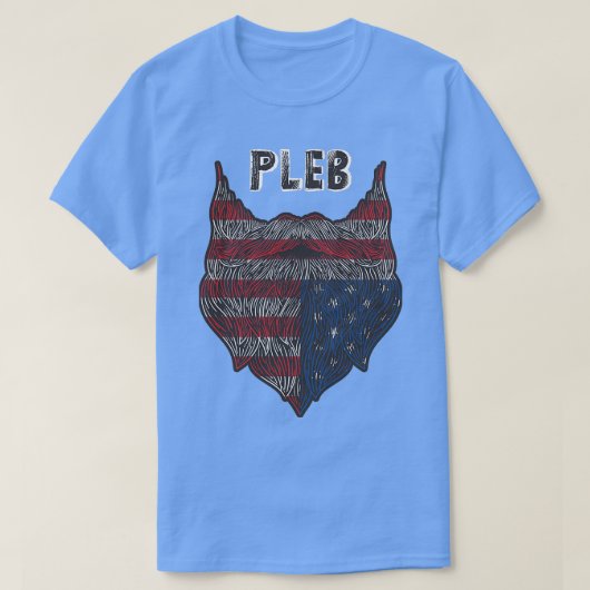 プレブヒゲ Tシャツ (デザイン正面)