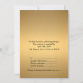 プレプロムの招待,プレプロム,レッドカーペット,15位,16位 招待状 (裏面)