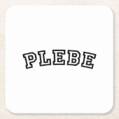 プレベ スクエアペーパーコースター (正面)