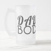 プレミアムおもしろい「パパBOD」Yファーザーズ・デイオリジナル フロストグラスビールジョッキ (左)