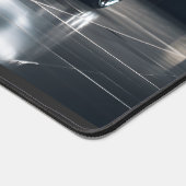 プレミアムアルミニウム未来的レースカーデスクマット デスクマット (コーナー)