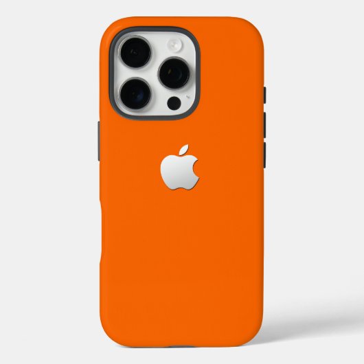 プレミアムオレンジiPhone 16 Pro タフケース Case-Mate iPhoneケース (裏面)