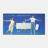 プレミアムカスタムフォト大型ホームオフィス デスクマット (キーボード&マウス)