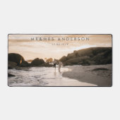 プレミアムカスタムフォト結婚フォトの贈り物 デスクマット (正面)