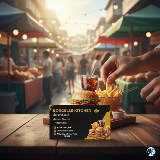 プレミアムキッチン – 長い印象を残す 名刺